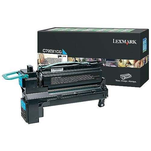 Lexmark C792X1CG C792 Tonerkartusche Standardkapazität 20.000 Seiten 1er-Pack return program, cyan Lexmark C792X1CG C792 Tonerkartusche Standardkapazität 20.000 Seiten 1er-Pack return program, cyan von Lexmark