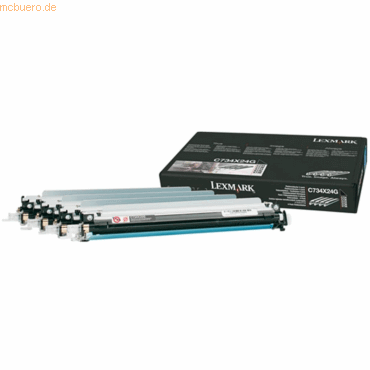 Lexmark Fotoleiter (OPC) Lexmark C734X24G C734 C/M/Y/K (4Stück) von Lexmark