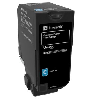 Lexmark HC Rückgabe-Tonerkassette Cyan Lexmark HC Rückgabe-Tonerkassette Cyan von Lexmark