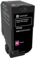 Lexmark - Hohe Ergiebigkeit - Magenta - Original - Tonerpatrone LCCP, LRP - f�r Lexmark CX725de, CX725dhe, CX725dthe (84C2HM0) von Lexmark