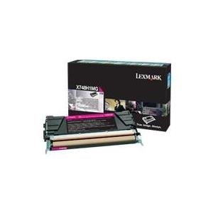 Lexmark - Hohe Ergiebigkeit - Magenta - Original - Tonerpatrone LCCP, LRP - für X748de, 748dte (X748H1MG) von Lexmark