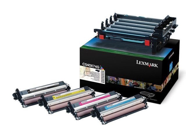 Lexmark Imaging-Kit schwarz + Farbe für C540 von Lexmark