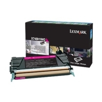 Lexmark - Magenta - Original - Tonerpatrone Lexmark Corporate - für X748de, 748dte (X748H3MG) von Lexmark