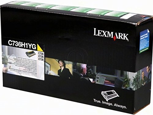 Lexmark Optra C 736 DTN (C736H1YG) - original - Toner gelb - 10.000 Seiten von Lexmark