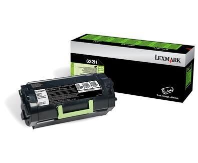 Lexmark Original 622H Toner schwarz 25.000 Seiten (62D2H00) für MX710de/dhe, ... von Lexmark