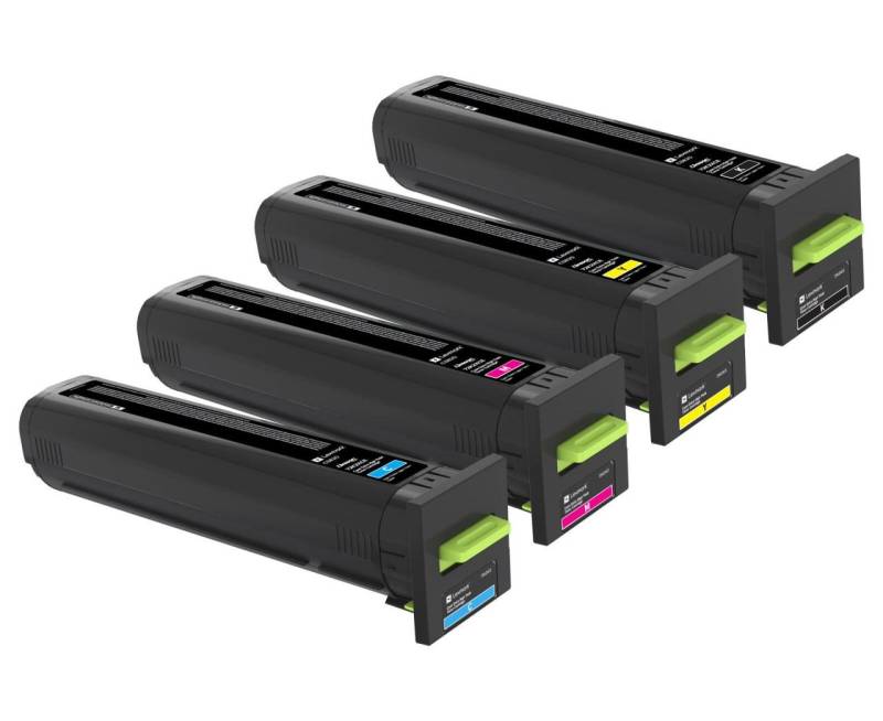 Lexmark Original Toner - 4er Multipack für CS820de/dte/dtfe, CX820de/dtfe, CX... von Lexmark