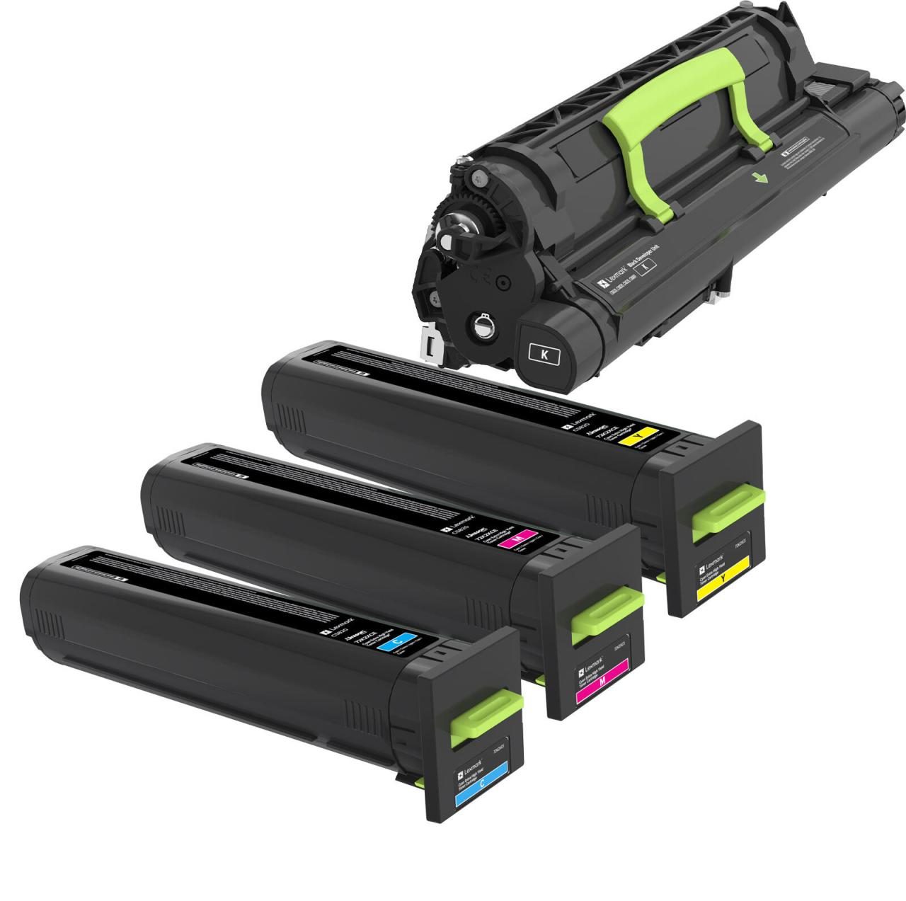 Lexmark Original Toner - 4er Multipack für CS827de, CX827de Lexmark Original Toner - 4er Multipack für CS827de, CX827de von Lexmark