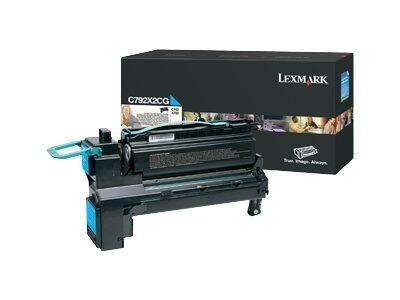 Lexmark Original Toner Standard Variante - C/X792 cyan 20000 Seiten (C792X2CG) von Lexmark