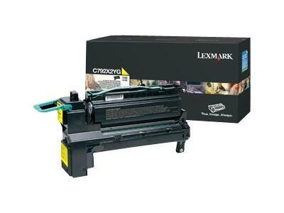 Lexmark Original Toner Standard Variante - C/X792 gelb 20000 Seiten (C792X2YG) von Lexmark