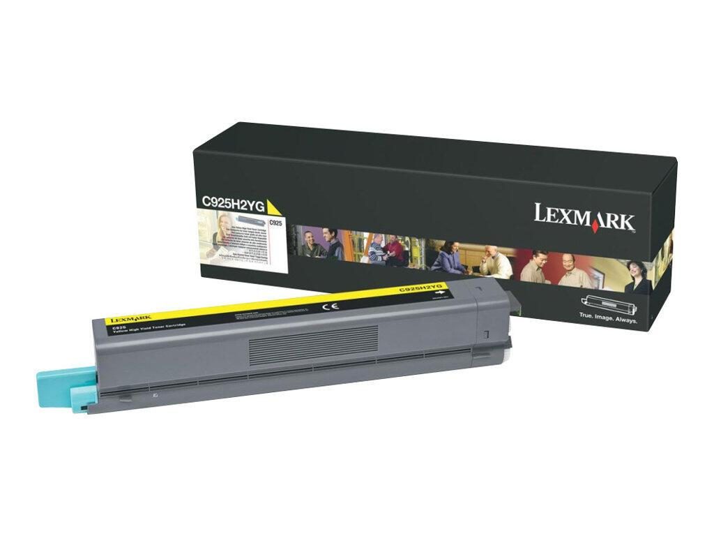 Lexmark Original Toner Standard Variante - C/X925 gelb 7500 Seiten (C925H2YG) von Lexmark