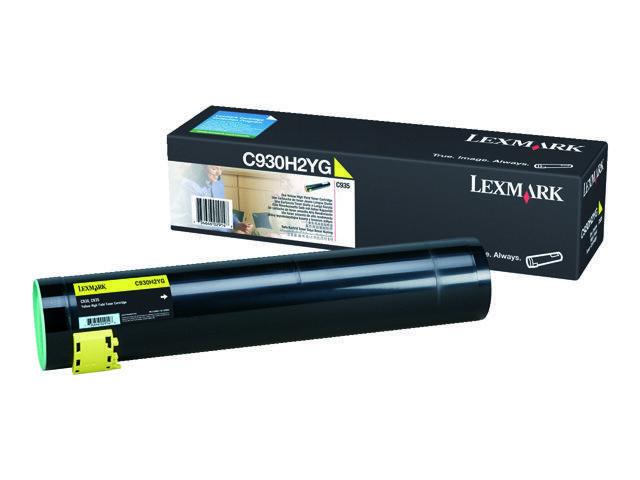 Lexmark Original Toner Standard Variante - C935 gelb 24000 Seiten (C930H2YG) von Lexmark