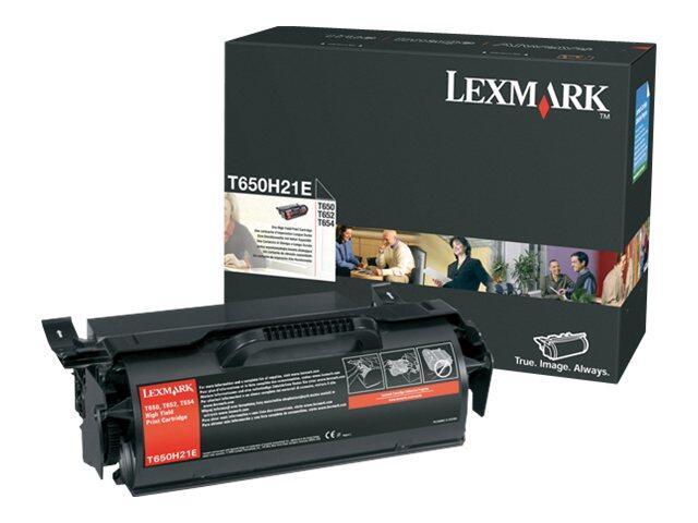 Lexmark Original Toner Standard Variante - T/X6 schwarz 25000 Seiten (T650H21E) von Lexmark