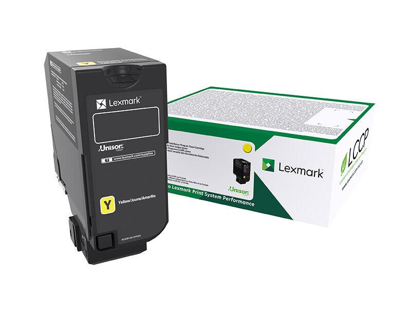 Lexmark Original Toner - gelb (75B20Y0) für CS727de, CS728de, CX727de von Lexmark