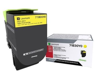 Lexmark Original - Toner gelb -  71B0040 von Lexmark