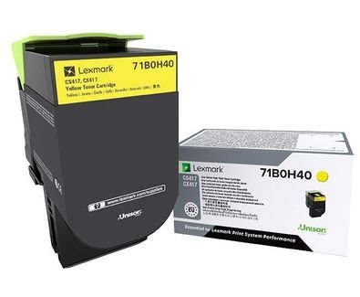 Lexmark Original - Toner gelb - Hohe Ergiebigkeit Lexmark Original - Toner gelb - Hohe Ergiebigkeit von Lexmark