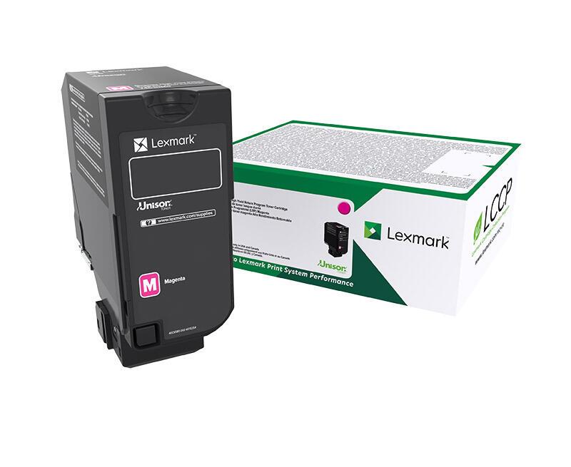 Lexmark Original Toner - magenta (75B20M0) für CS727de, CS728de, CX727de von Lexmark