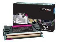 Lexmark Original Toner magenta 10.000 Seiten (X748H1MG) für X748de/dte von Lexmark