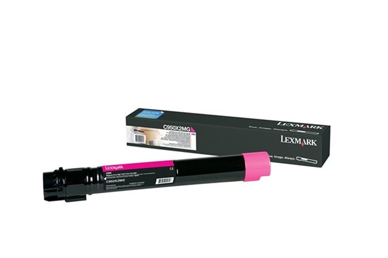 Lexmark Original - Toner magenta - C950X2MG Lexmark Original - Toner magenta - C950X2MG von Lexmark