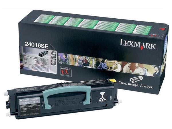 Lexmark Original Toner schwarz 2.500 Seiten (24016SE) für E232/t, E240/n, E33... von Lexmark