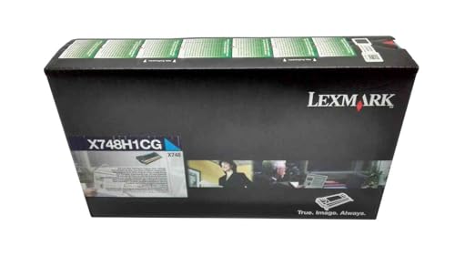 Lexmark Original X748H1CG Toner Cyan X 748 DE von Lexmark