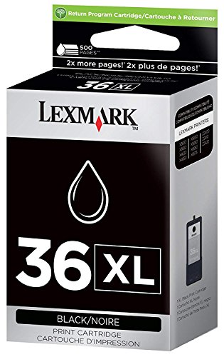 Lexmark Patrone Nr. 36XL - Druckerpatrone - hohe Ergiebigkeit - 1 x schwarz - LRP von Lexmark