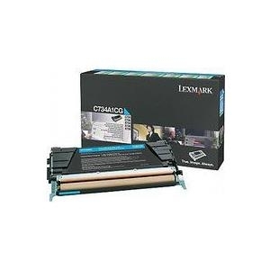 Lexmark - Tonerpatrone - 1 x Cyan - 6000 Seiten - LRP / LCCP (C734A1CG) von Lexmark