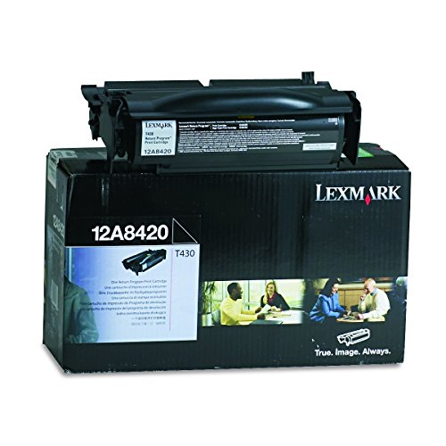 Lexmark Rückgabe-Druckkassette Toner schwarz 6000 Seiten T430 von Lexmark