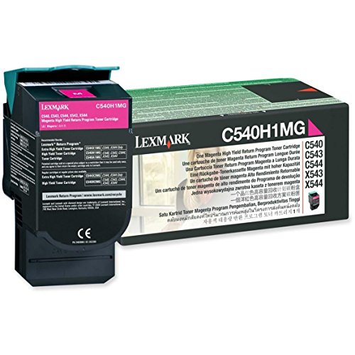 Lexmark Rückgabe Toner C540 C543 C544 C546 X544 X546 X548 C540H1MG Original Magenta 2000 Seiten von Lexmark