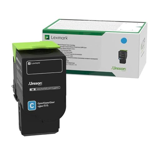 Lexmark Rückgabe Toner CS421 CS521 CS622 CX421 CX522 CX622 CX625 78C20C0 Original Cyan 1400 Seiten von Lexmark