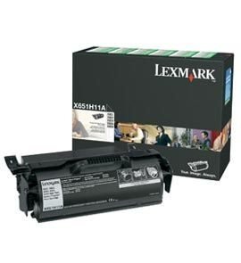 Lexmark Rückgabe-Toner schwarz HC für X651 von Lexmark