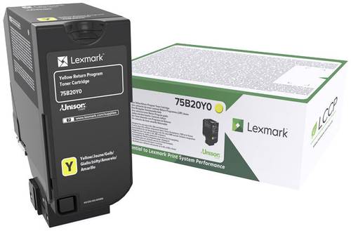 Lexmark Rückgabe Tonerkassette CS727 CS728 CX727 Original Gelb 10000 Seiten 75B20Y0 von Lexmark