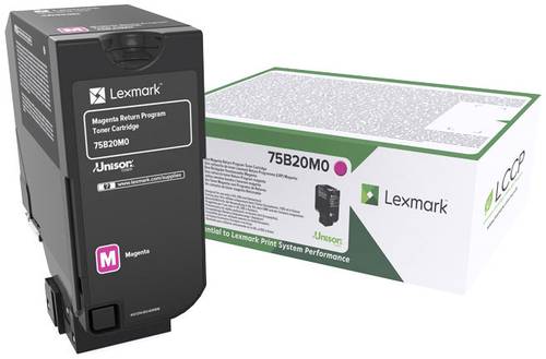 Lexmark Rückgabe Tonerkassette CS727 CS728 CX727 Original Magenta 10000 Seiten 75B20M0 Lexmark Rückgabe Tonerkassette CS727 CS728 CX727 Original Magenta 10000 Seiten 75B20M0 von Lexmark