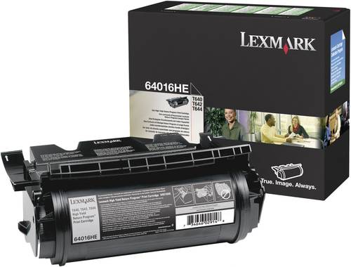 Lexmark Rückgabe Tonerkassette T640 T642 T644 Original Schwarz 6000 Seiten 64016SE Lexmark Rückgabe Tonerkassette T640 T642 T644 Original Schwarz 6000 Seiten 64016SE von Lexmark