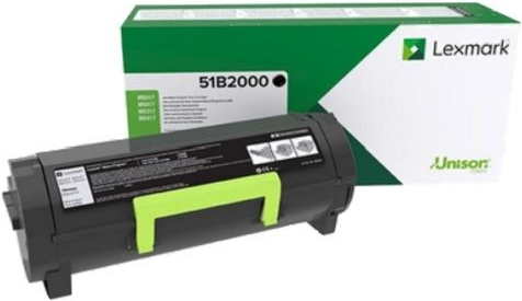 Lexmark - Schwarz - Original - Tonerpatrone LCCP, LRP - für Lexmark MS317dn, MS417dn, MX317dn (51B2000) von Lexmark