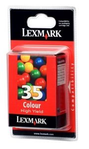 Lexmark Tintenpatrone color, Nr. 35, original, 18C von Lexmark