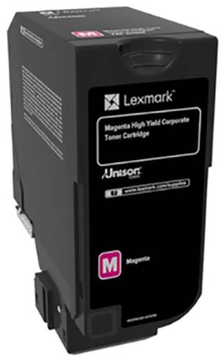 Lexmark Toner 74C2HME Original Magenta 12000 Seiten 74C2HME von Lexmark