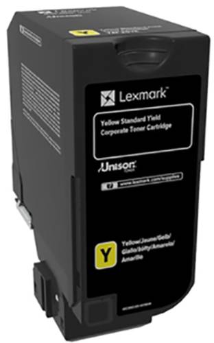 Lexmark Toner 74C2SYE Original Gelb 7000 Seiten 74C2SYE von Lexmark