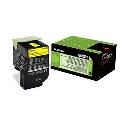 Lexmark Toner 802SY CX310 CX410 CX510 80C2SY0 Original Gelb 2000 Seiten von Lexmark