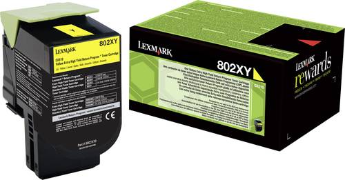 Lexmark Toner 802XY Original Gelb 4000 Seiten 80C2XY0 von Lexmark