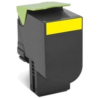 Lexmark Toner 802XY - Yellow - Kapazität: 4.000 Seiten (80C2XY0) von Lexmark