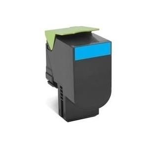 Lexmark Toner 80C2HCE - Cyan - Kapazität: 3.000 Seiten (80C2HCE) von Lexmark