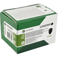 Lexmark Toner C242XK0  schwarz von Lexmark