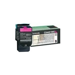 Lexmark Toner C544X1MG - Magenta - Kapazität: 4.000 Seiten (C544X1MG) von Lexmark