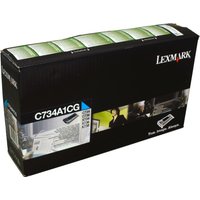 Lexmark Toner C734A1CG  cyan von Lexmark