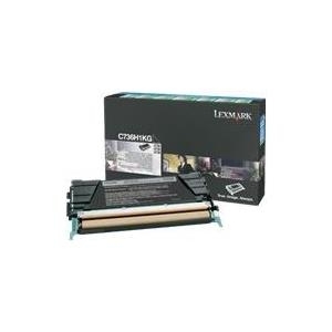 Lexmark Toner C736H1KG - Schwarz - Kapazität: 12.000 Seiten (C736H1KG) von Lexmark