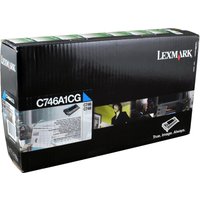 Lexmark Toner C746A1CG  C746A2CG  cyan von Lexmark