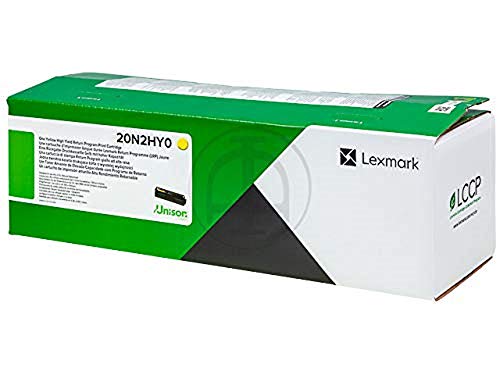 Lexmark 20N2HY0 Toner gelb 4500 Seiten hohe Kapazität return von Lexmark