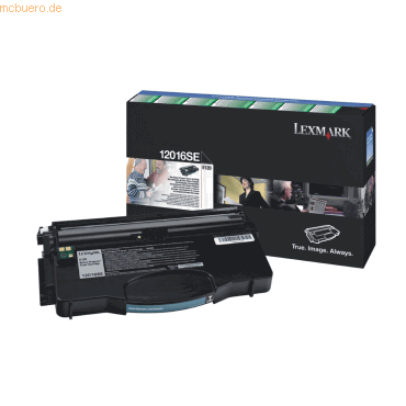 Lexmark Toner Lexmark 12016SE schwarz von Lexmark