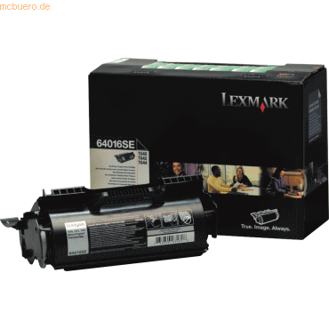 Lexmark Toner Lexmark 64016SE schwarz Lexmark Toner Lexmark 64016SE schwarz von Lexmark