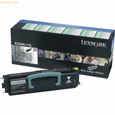Lexmark Toner Lexmark X340A11G schwarz Lexmark Toner Lexmark X340A11G schwarz von Lexmark